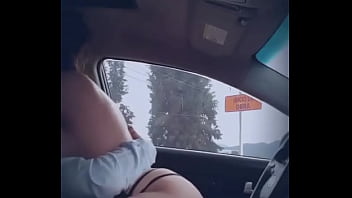 Preview 1 of Hot Babita Fucked On Bed Jp Spl - Cogiendo en el auto junto a la carretera