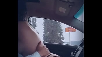 Preview 4 of Hot Babita Fucked On Bed Jp Spl - Cogiendo en el auto junto a la carretera