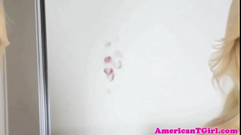 Preview 2 of Study Xxxx - Trans woman tugging and stroking her cock