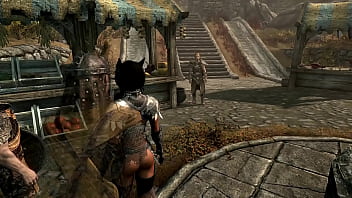 Preview 2 of Natasha Malkowa Rajwap Xyz - Kiana in whiterun pt.2