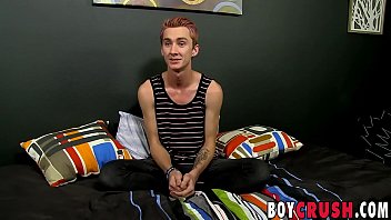 Preview 1 of Mc Xxx V - Gorgeous twink Jay pleasures himself after interview