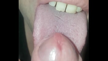 Preview 2 of Girl Domina Slap Face - *ruined orgasm* licking the head of my cock to a ruined orgasm.