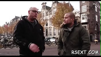 Preview 2 of Virgin Son Fuck His Mom 20min - Lustful old lad goes amsterdam