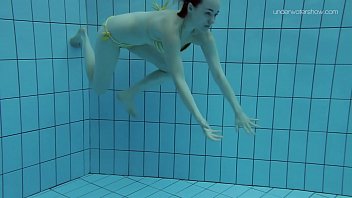 Preview 2 of Alura Henson Foot - The girl in striped bikini Lada Poleshuk