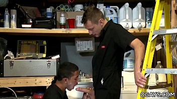 Preview 2 of Buster Siex - Interracial gay colleagues - Sasha Alexander,  Mike Maverick