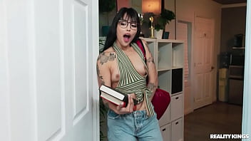Preview 1 of Japanese Son Rape Granny - Dorm Neighbor Nabs Dick / Reality Kings