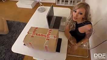 Preview 2 of Real Natural Family - Cock-Hungry Secretary