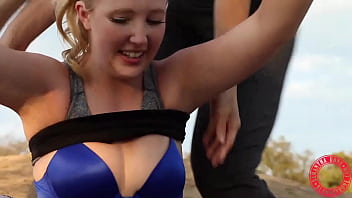 Preview 2 of Jb Kama - Hot Mindi Mink &amp_ Samantha Rone Fuck During Lesbian Hiking Date!