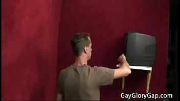Preview 1 of Fucking The Housemaid - Gloryholes and Gay Handjobs - Interracial Porn Video 19