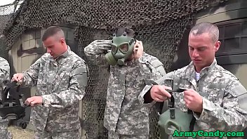 Preview 2 of Leah Ghoti New - Military jocks suck and fuck after exercise