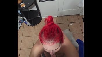 Preview 1 of Neru Bajwa Punjabi Girl Xnx - Amber on her knees for Daddy