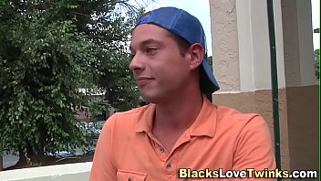 Preview 1 of Prank Chudai - Gay black guy jizzing