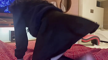 Preview 3 of Prank Porn Public - Beautiful student in a skirt and uniform gets fucked after showing her delicious ass