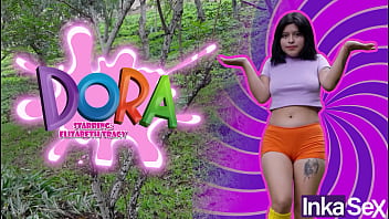 Preview 1 of Om Sleep Son - DORA LA EXPLORADORA PETITE PERUANA RECIBE TERAPIA ANAL POR BOTAS