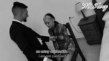 Preview 3 of Gives Virgin - Her husband punishes her for being unfaithful,  he fucks her hard (trailer)
