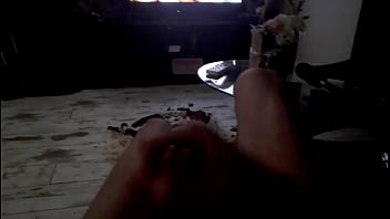 Preview 4 of Bala Timo Diyan - Jerking on porn late night with cum