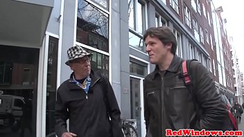 Preview 1 of Girls Sexx With Girls Mn - Cocksucking dutch hooker rides tourists cock