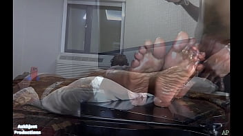Preview 4 of You Porn Tamil - Chocolate Mama Givez Me A Footjob &amp_ I Fuck Her Feet (Preview)