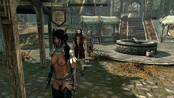Preview 3 of Gay Cumpiss3 - Kiana in whiterun pt.1