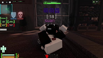 Preview 3 of Pornxx Art - Roblox The girl on the roadside was filled with semen by a black man