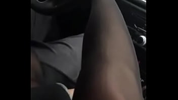 Preview 3 of Porn Veioes - Navigator&#039_s legs in black pantyhose