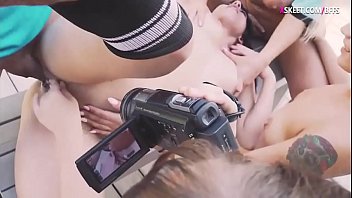 Preview 4 of Hot Sleeping Fuck Hd Bf - Sexy bffs groupsex with pervy coach before americas cup
