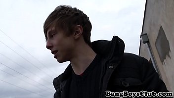 Preview 2 of Bachchi Porn - Handsome euro twink unsaddled by hard cock