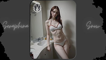 Preview 2 of Sybil Dtsllone - Exploring Seraphina Snow: A Journey of Charm and Mystery - Part 12 | Ai-Generated | Waifu Models #004