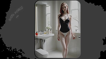Preview 1 of Sybil Dtsllone - Exploring Seraphina Snow: A Journey of Charm and Mystery - Part 12 | Ai-Generated | Waifu Models #004