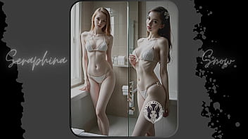 Preview 4 of Sybil Dtsllone - Exploring Seraphina Snow: A Journey of Charm and Mystery - Part 12 | Ai-Generated | Waifu Models #004