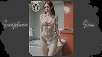 Preview 2 of Muslim Sex Video Bhojpuri - Exploring Seraphina Snow: A Journey of Charm and Mystery - Part 8 | Ai-Generated | Waifu Models #004