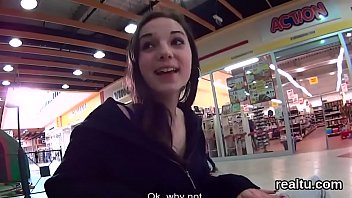 Preview 2 of Malayo Sexsi Video - Stellar czech teen is seduced in the mall and reamed in pov