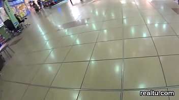 Preview 1 of Malayo Sexsi Video - Stellar czech teen is seduced in the mall and reamed in pov