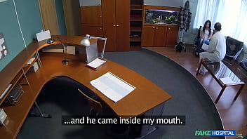 Preview 1 of Fat Black Mom Kenya - Fake Hospital - 18 year old VIRGIN has sex for 1st time with her doctor