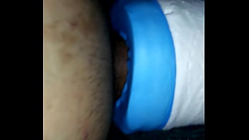 Preview 2 of Beautiful Girl Dog - Teen fucks a homemade flesh light