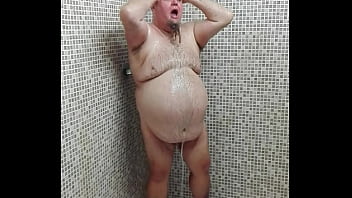 Preview 1 of Bangla Ctg Amateur - shower chubby after little sport in lockeroom