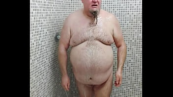 Preview 4 of Bangla Ctg Amateur - shower chubby after little sport in lockeroom