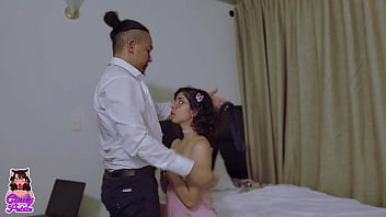 Preview 3 of Xxxsax Movei - English Proffesor tryied to teach Latina Student but she prefer have sex