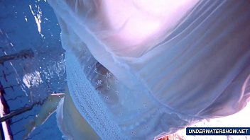 Preview 2 of Casting Alyssa Cole - Amazing hairy underwatershow by Marketa