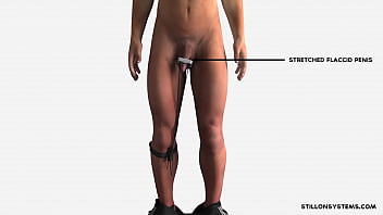 Preview 2 of British Mfc - 2023 Model Under-Clothing Penis Stretcher by STILL-ON Systems for quick Length and Girth gains