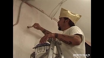 Preview 1 of Videto Pregnant4 - La signora quando il marito non c&#039_&egrave_ si fa imbiancare la fica di sborra