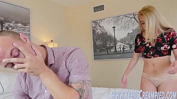 Preview 2 of Jerkthatcock Cum - Blonde slut fucks and sucks cock