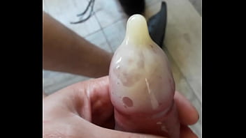 Preview 3 of Afarican Sax - Cum in condom