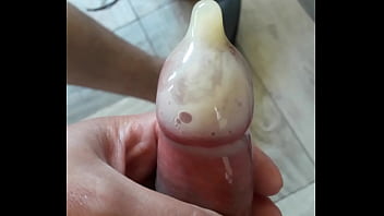 Preview 4 of Afarican Sax - Cum in condom