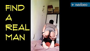 Preview 4 of Teen Sex Fuck Punch Teens - Sissy s. plguggin a hughe dildo in her thigth ass
