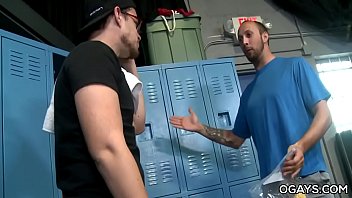 Preview 1 of Horne Lily Indeya Xxx - Mature gays having fun in the locker room