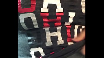 Preview 3 of Hd Peon Star Video - playing with my tits after a stressful football game
