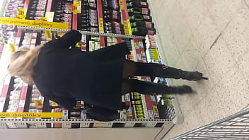 Preview 4 of Tight In The Garden - Nice Czech Lady Monique shopping upskirt without panties 720p