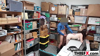 Preview 2 of Sexyvideo Full Hd - Beautiful Teen Thief Will Never Swipe Again