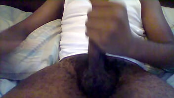 Preview 2 of Quick Hanjob In Office - African dick jerk #1